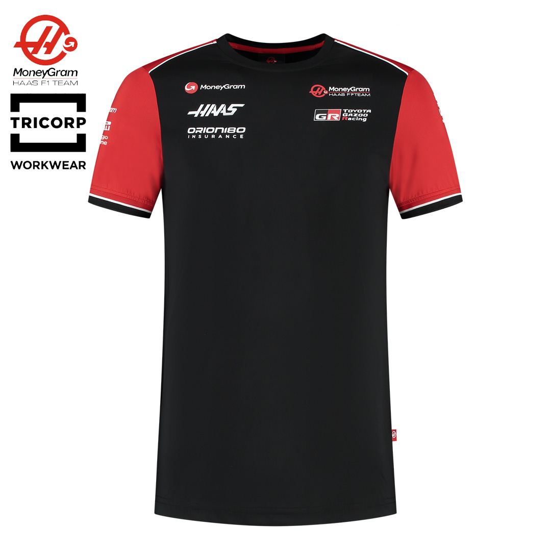 901487_moneygram_haas_f1_team_toyota_gazoo_racing_fitted_tee_t-shirt_svart_black_formel1_formula1_f1sweden_f1sverige_tricorp_westcoast_motorsport_front