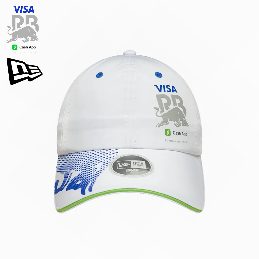 M-180356_RAB25013_visa_cash_app_racing_bulls_formula_one_team_woman_open_cap_white_keps_f1sweden_f1sverige_new_era_formel1_formula1_westcoast_motorsport_front