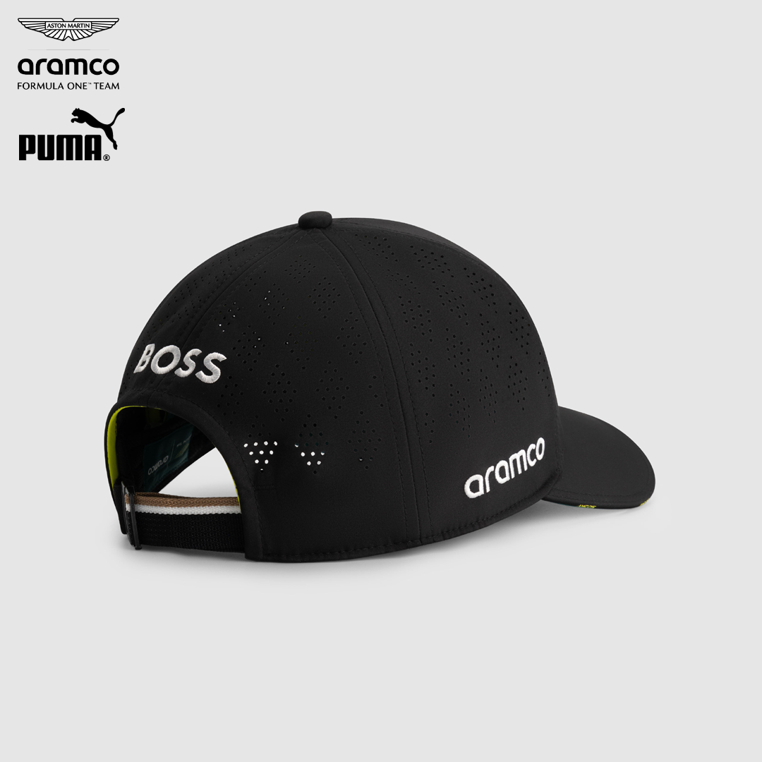 701233022_aston_martin_formula_one_team_replica_cap_2025_puma_stichd_f1sweden_f1sverige_formel1_formula1_f1_racing_official_merch_westcoast_motorsport_black_back