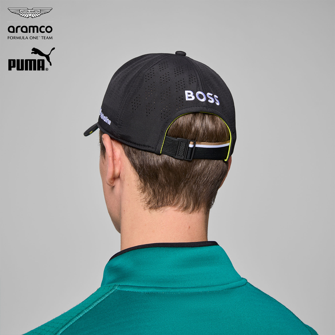 701233022_aston_martin_formula_one_team_replica_cap_2025_puma_stichd_f1sweden_f1sverige_formel1_formula1_f1_racing_official_merch_westcoast_motorsport_black_neck