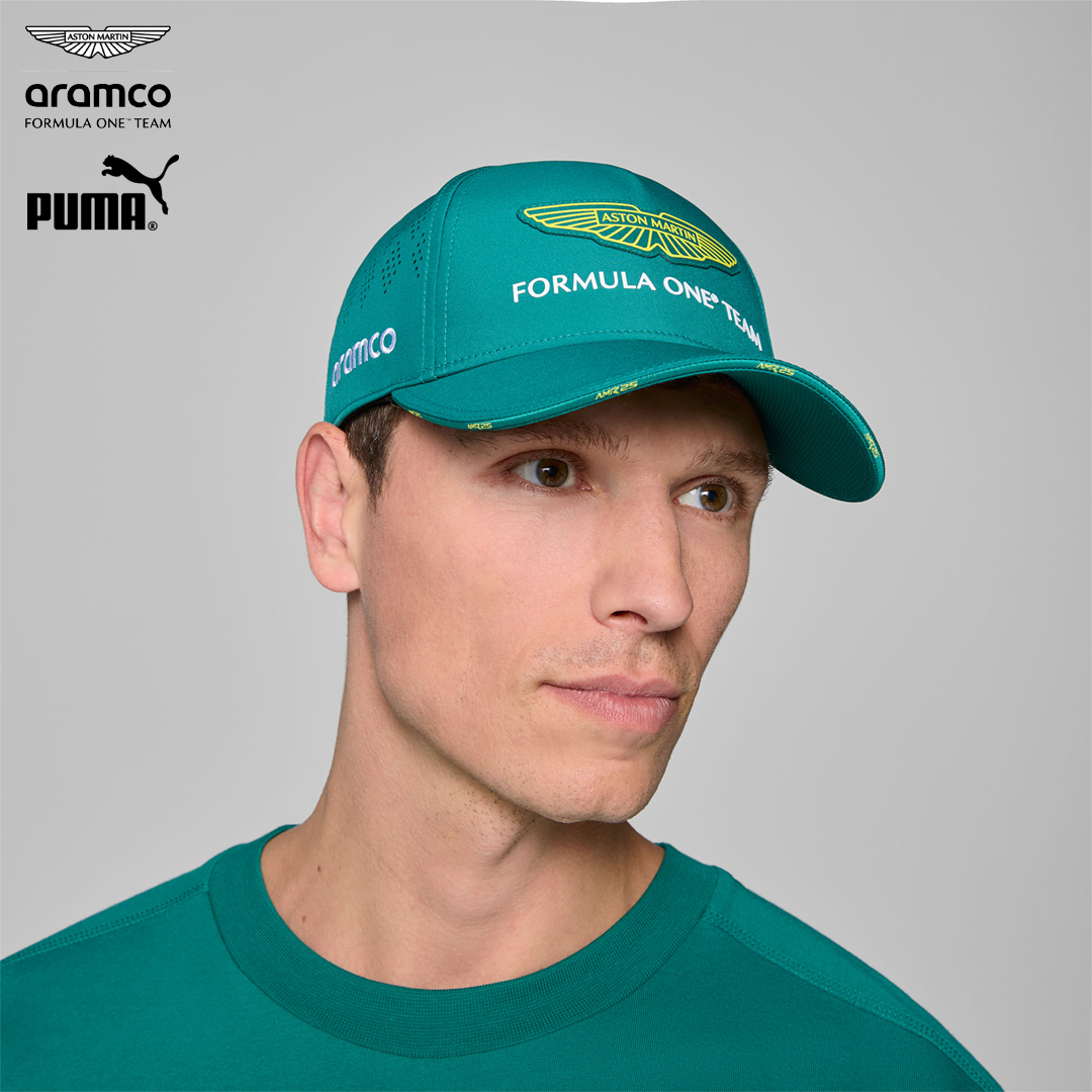 701233022_aston_martin_formula_one_team_replica_cap_2025_puma_stichd_f1sweden_f1sverige_formel1_formula1_f1_racing_official_merch_westcoast_motorsport_green_face