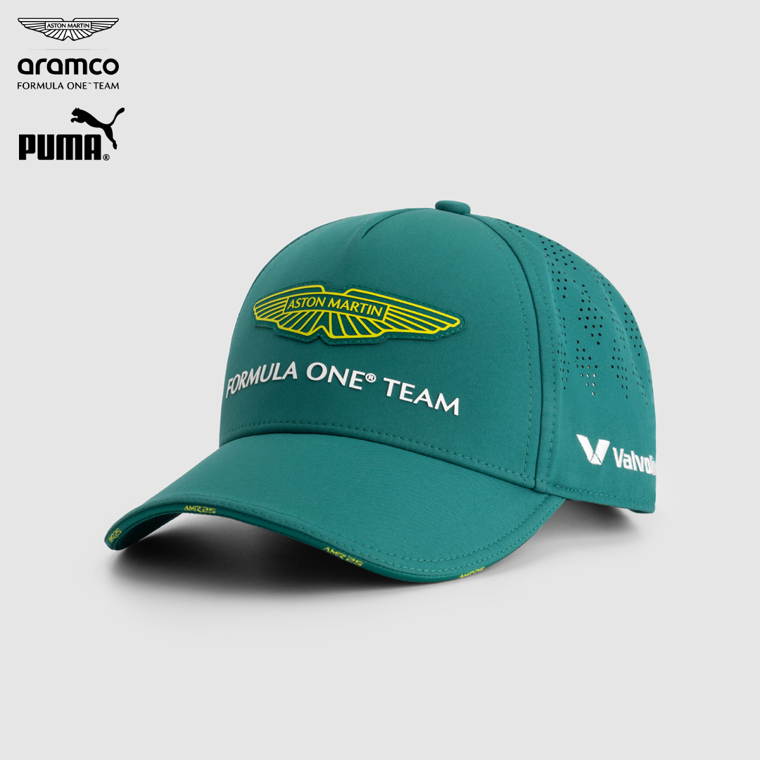 701233022_aston_martin_formula_one_team_replica_cap_2025_puma_stichd_f1sweden_f1sverige_formel1_formula1_f1_racing_official_merch_westcoast_motorsport_green_side