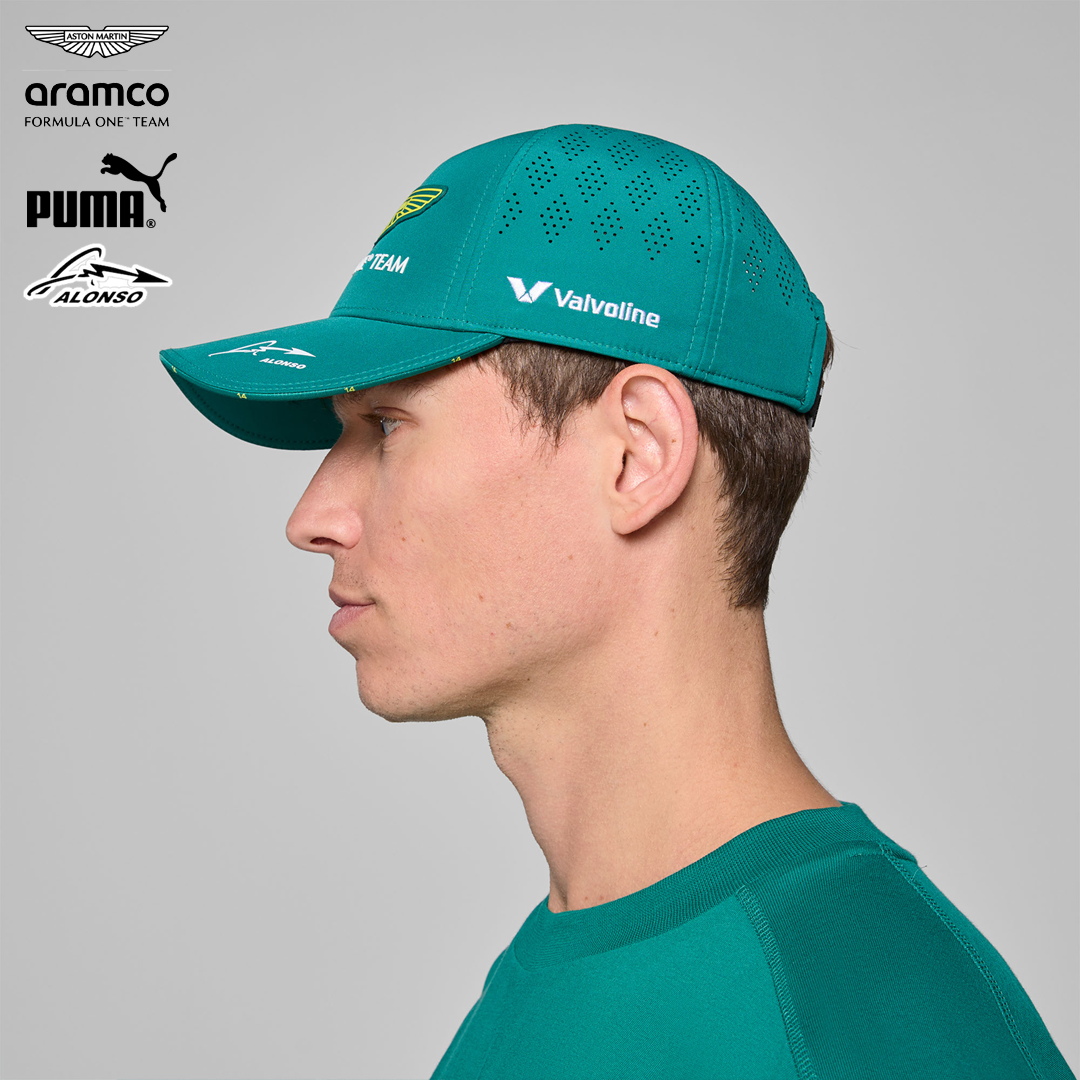 701233023_aston_martin_formula_one_team_replica_fernando_alonso_cap_puma_stichd_f1sweden_f1sverige_formel1_formula1_f1_official_merch_westcoast_motorsport_green_face-lef