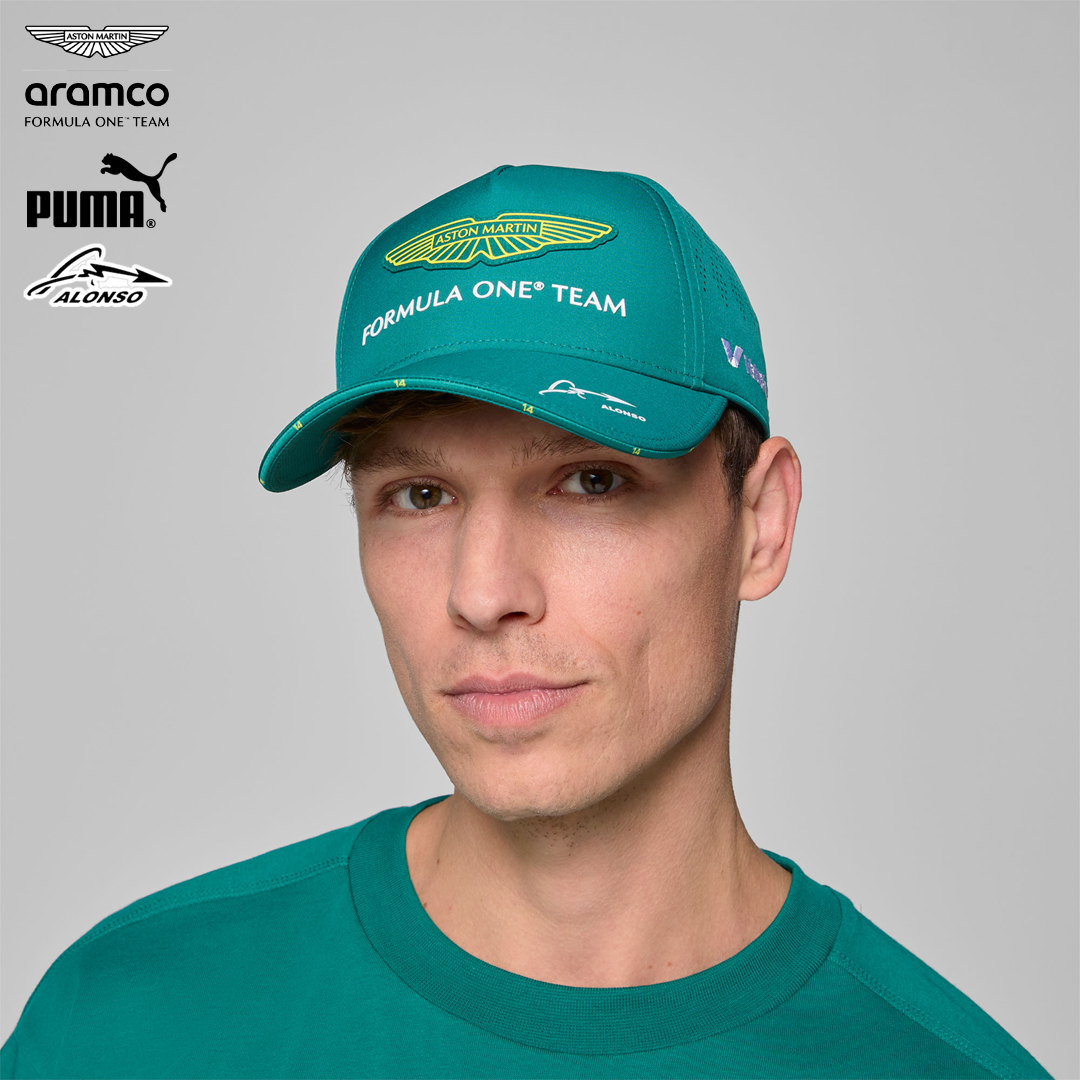 701233023_aston_martin_formula_one_team_replica_fernando_alonso_cap_puma_stichd_f1sweden_f1sverige_formel1_formula1_f1_official_merch_westcoast_motorsport_green_face