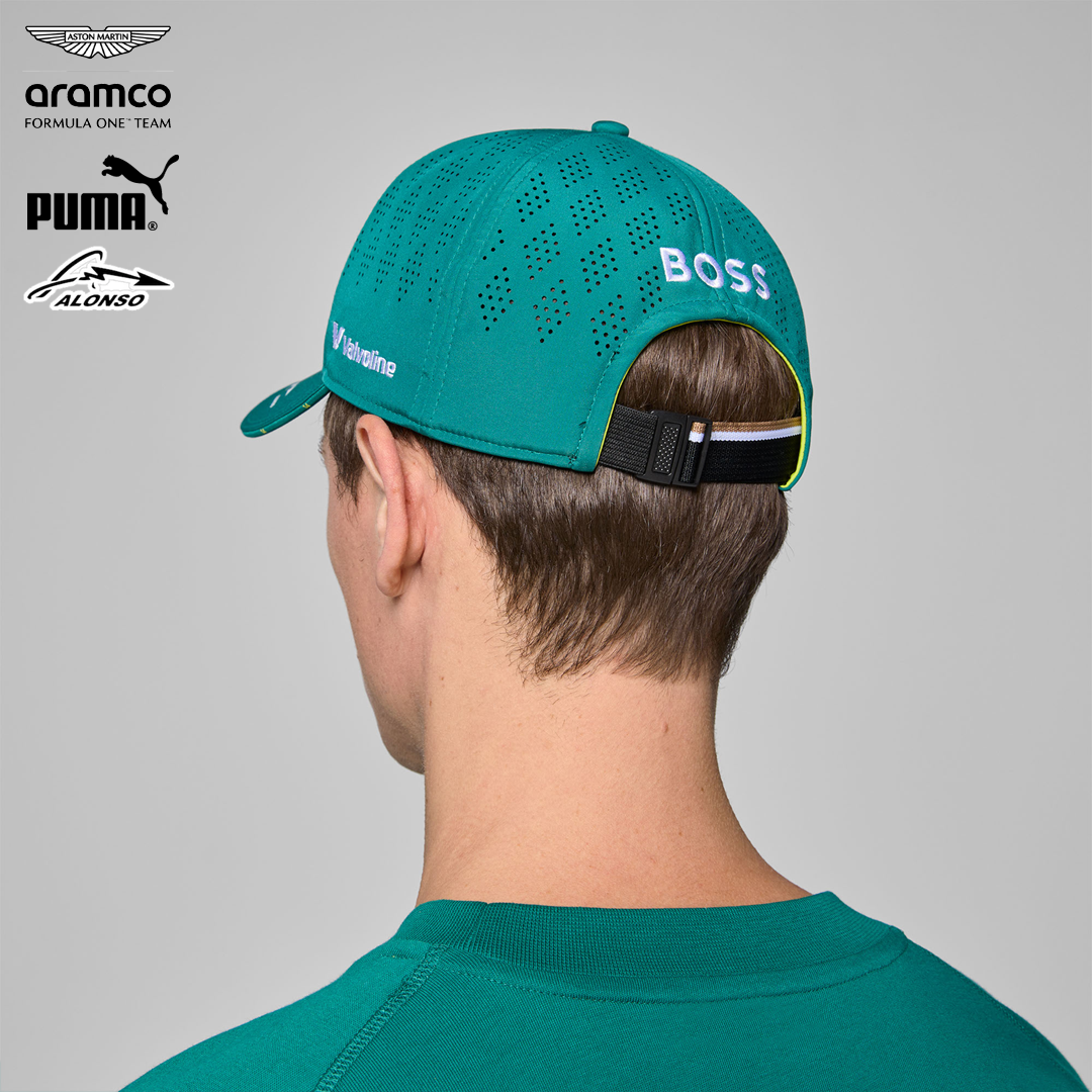 701233023_aston_martin_formula_one_team_replica_fernando_alonso_cap_puma_stichd_f1sweden_f1sverige_formel1_formula1_f1_official_merch_westcoast_motorsport_green_neck