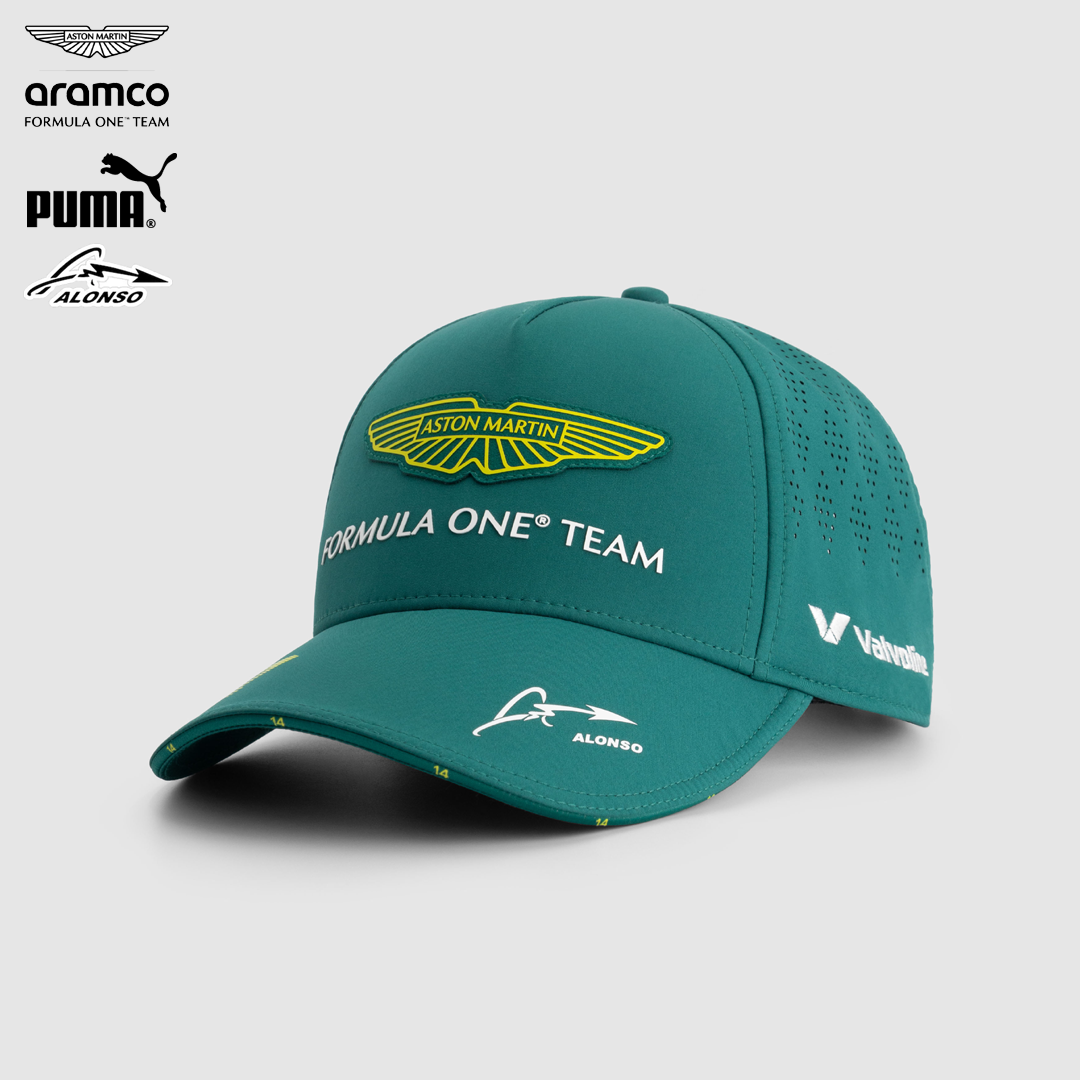 701233023_aston_martin_formula_one_team_replica_fernando_alonso_cap_puma_stichd_f1sweden_f1sverige_formel1_formula1_f1_official_merch_westcoast_motorsport_green_side