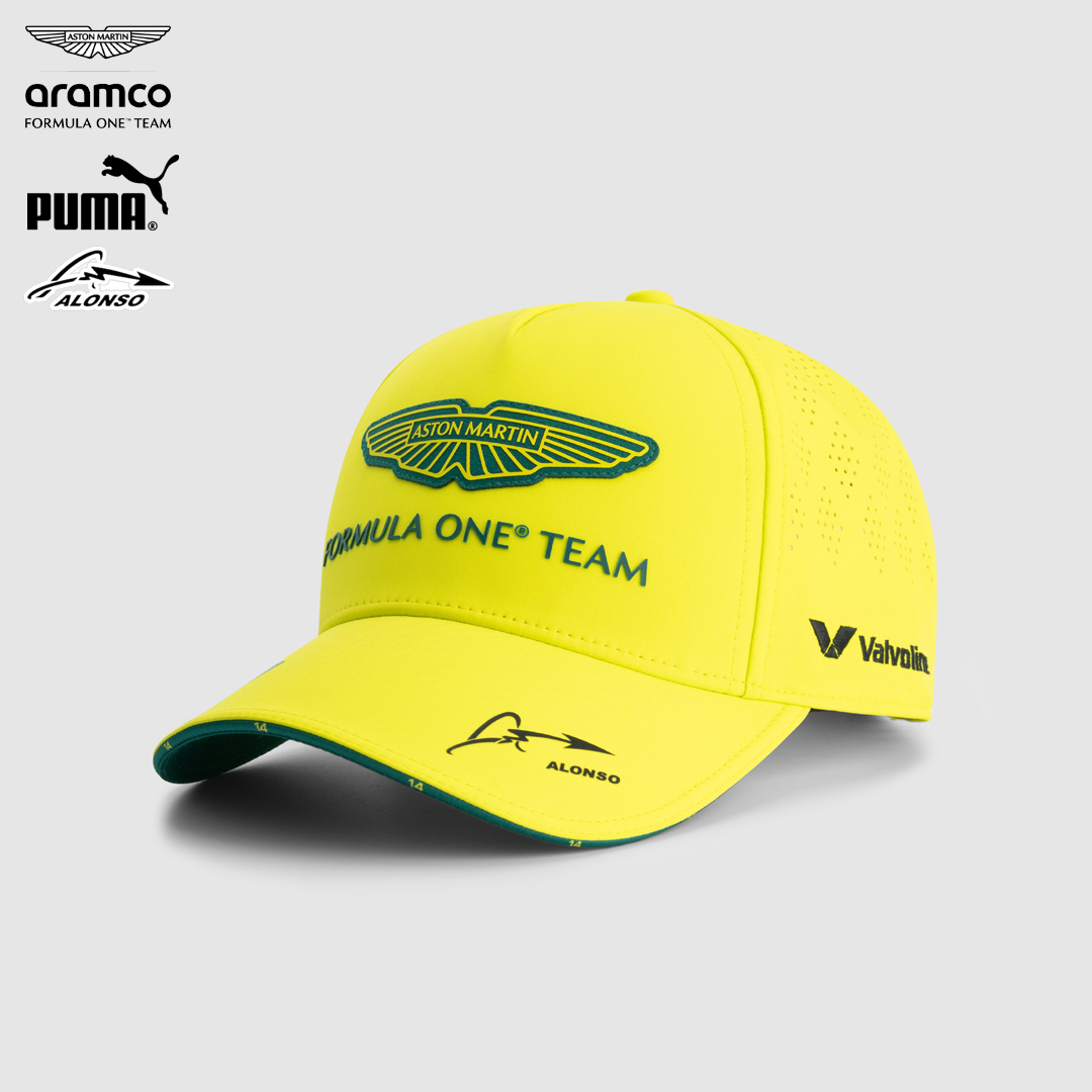 701233023_aston_martin_formula_one_team_replica_fernando_alonso_cap_puma_stichd_f1sweden_f1sverige_formel1_formula1_f1_official_merch_westcoast_motorsport_lime_side