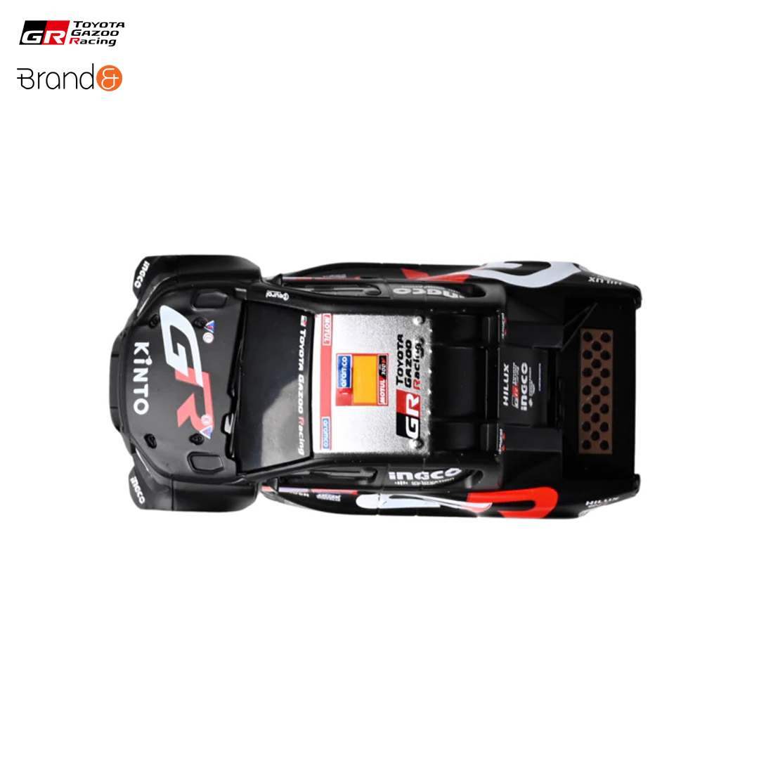 TBMTRREDIS48-hilux_toyota_gazoo_racing_gr_dkr_hilux_evo_t1u_rally_raid_pullback_car_miniature_car_modellbil_leksaksbil_brand_and_official_racing_merch_f1_drifting_westcoast_motorsport_top