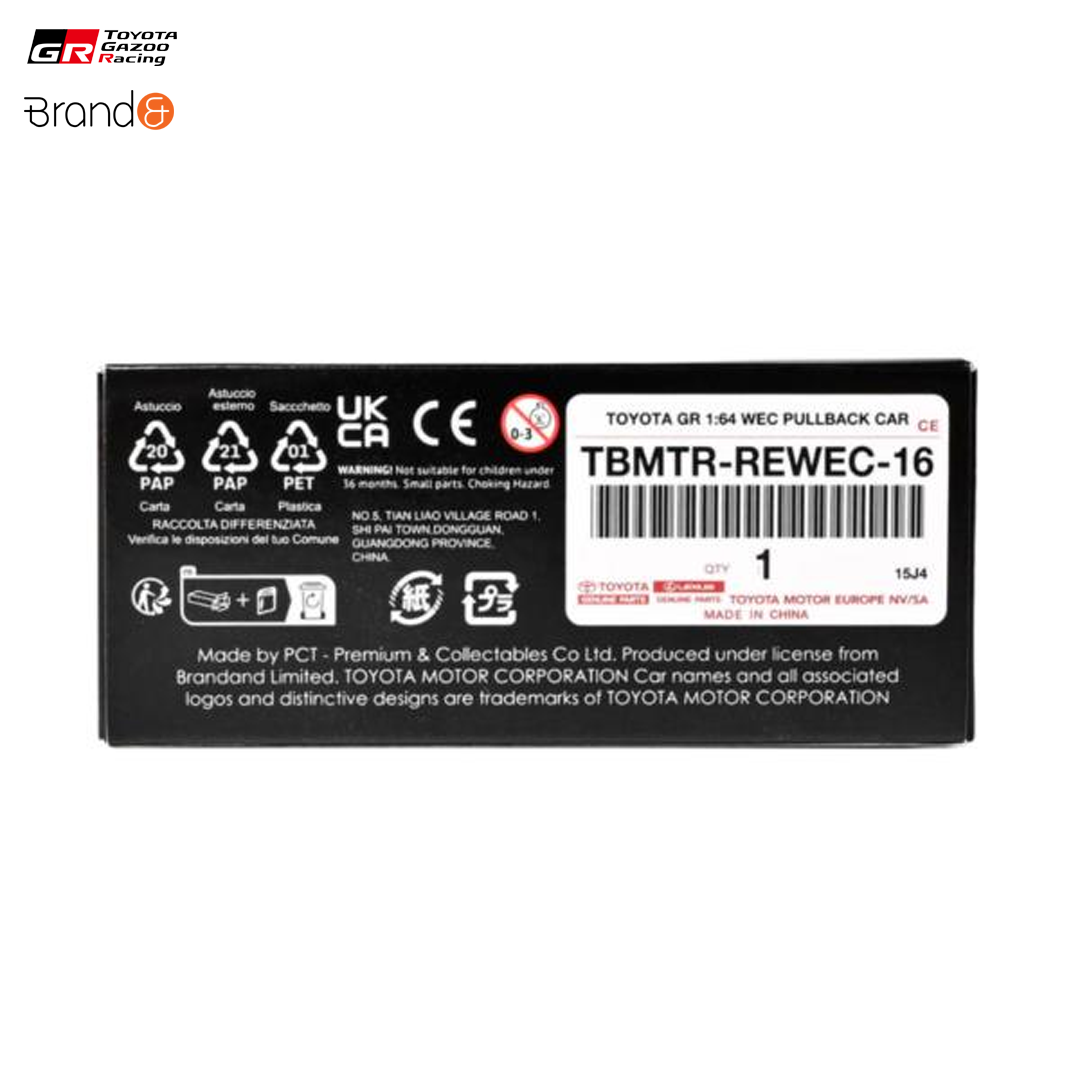 TBMTRREDIS48-hybrid_toyota_gazoo_racing_gr010_hybrid_wec_pullback_car_miniature_car_modellbil_leksaksbil_brand_and_official_racing_merch_lemans_westcoast_motorsport_box_bottom