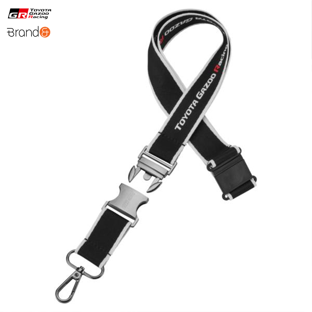 TGR19L_toyota_gazoo_racing_gr_wrc_wec_rally_key_ring_nyckelring_lanyard_nyckelband_brand_and_official_racing_merch_f1_drifting_black_westcoast_motorsport_front