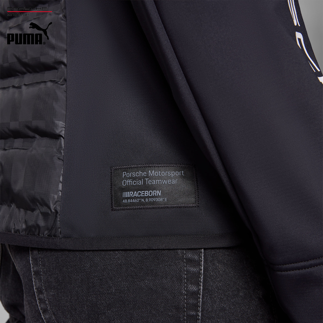 701232120_porsche_motorsport_replica_hybrid_jacket_official_merch_puma_stichd_racing_carrera_cup_westcoast_motorsport_man_closeup