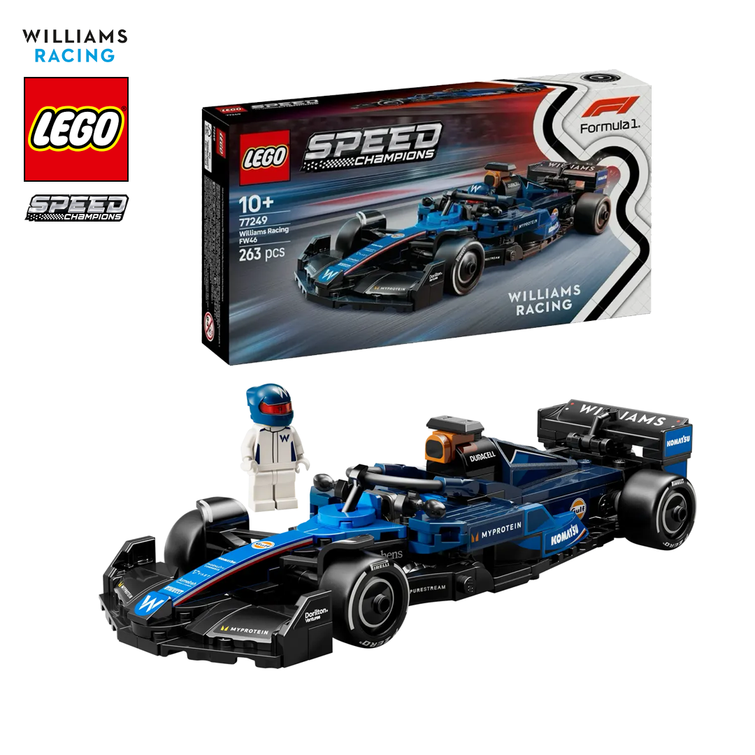 77249_williams_racing_formula_one_team_lego_speed_champions_fw46_car_2024_f1_f1sweden_f1sverige_formula1_formel1_official_merch_westcoast_motorsport