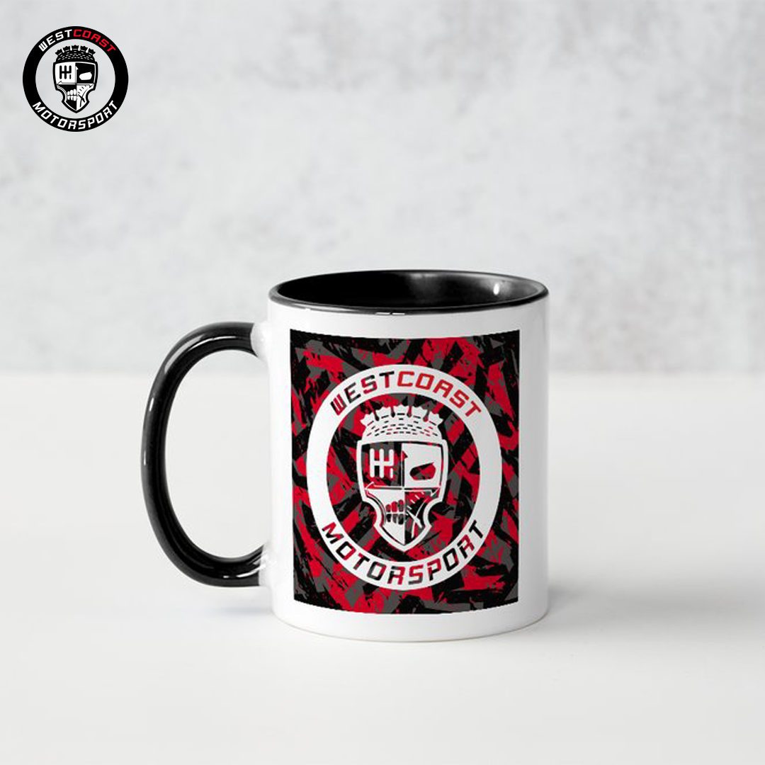 wcms_graphic_mug_westcoast_motorsport_team_grafisk_kaffemugg_kopp_official_merch_f1_sweden_formel1_drifting_racing_porsche_formula_nordic_aquila_rallycross_front