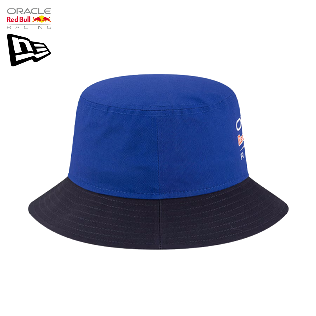 60850718_oracle_red_bull_racing_f1_team_bucket_hat_essential_2026_new_era_solhatt_official_merch_formula1_f1sweden_westcoast_motorsport_youth_side