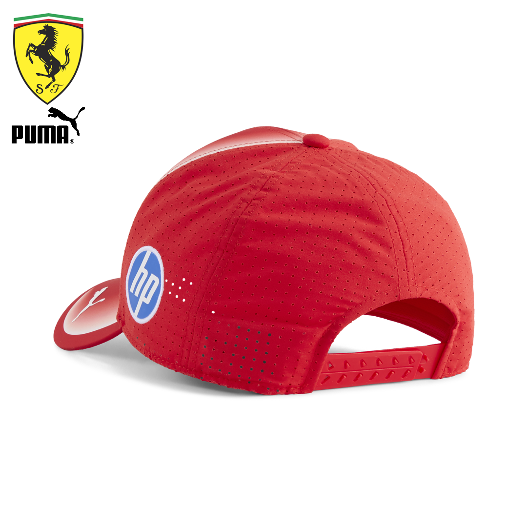 701239023001_scuderia_ferrari_f1_team_cap_2026_keps_official_merch_formel1_formula1_f1sweden_puma_stichd_westcoast_motorsport_back