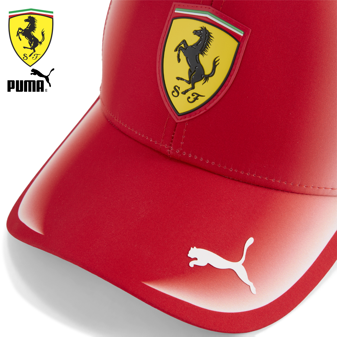 701239023001_scuderia_ferrari_f1_team_cap_2026_keps_official_merch_formel1_formula1_f1sweden_puma_stichd_westcoast_motorsport_brim
