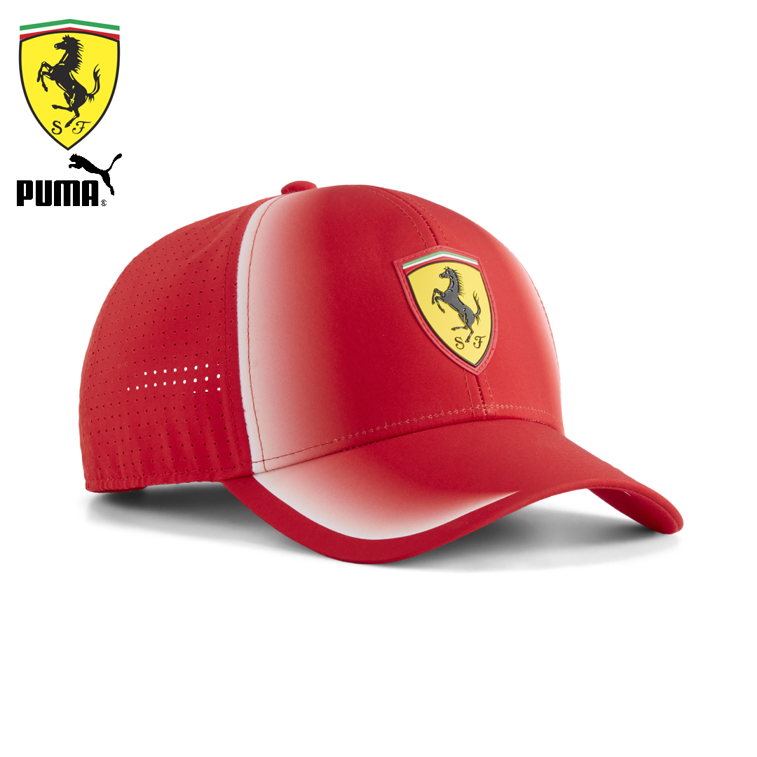 701239023001_scuderia_ferrari_f1_team_cap_2026_keps_official_merch_formel1_formula1_f1sweden_puma_stichd_westcoast_motorsport_front