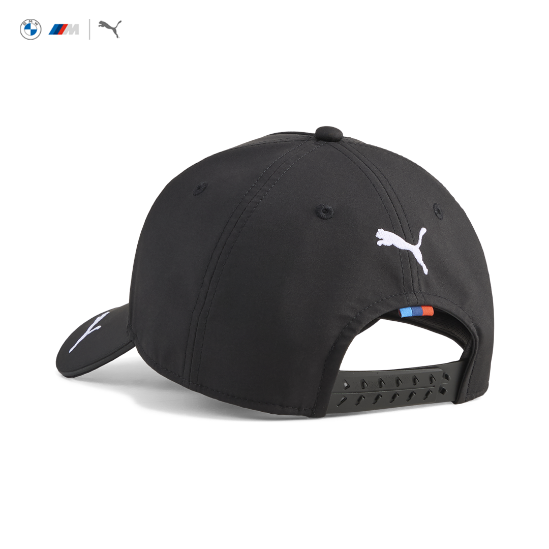 701239129001_bmw_motorsport_replica_cap_keps_m-sport_official_merch_puma_stichd_fuelforfans_westcoast_motorsport_black_svart_back