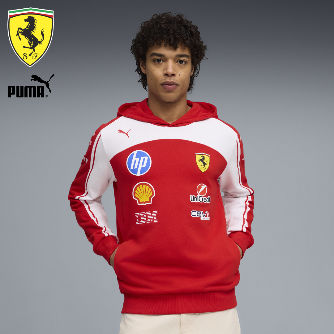 701238719001_scuderia_ferrari_replica_official_merch_f1store_fuelforfans_f1sweden_puma_stichd_westcoast_motorsport_hoodie_red_face