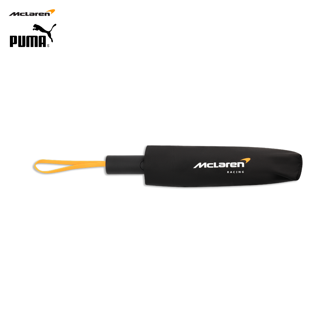 701241316001_mclaren_racing_fw_compact_umbrella_paraply_official_merch_f1_formel1_formula1_f1sweden_f1store_fuelforfans_puma_westcoast_motorsport_package