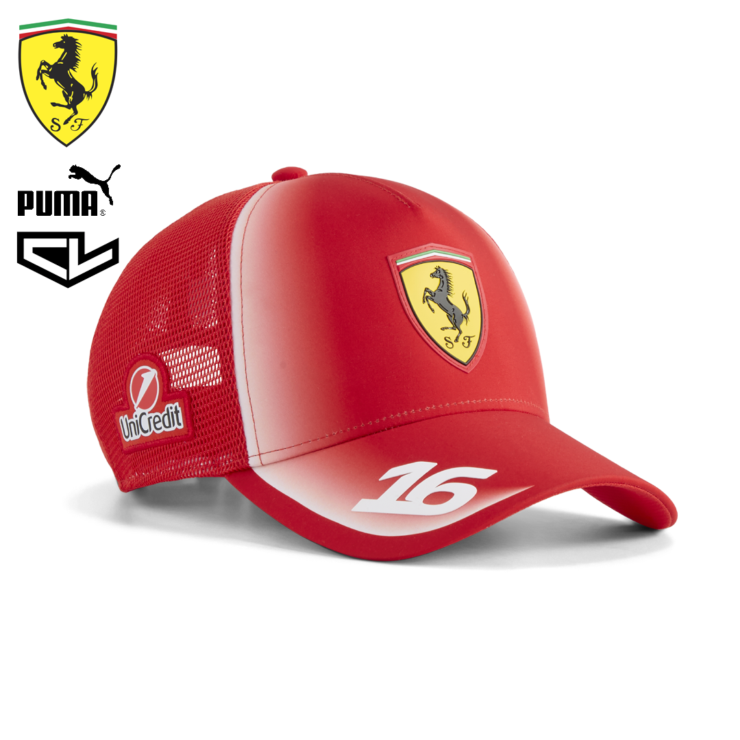 701241496_scuderia_ferrari_charles_leclerc_trucker_cap_truckerkeps_2026_official_merch_puma_stichd_f1_formula1_formel1_f1sweden_westcoast_motorsport