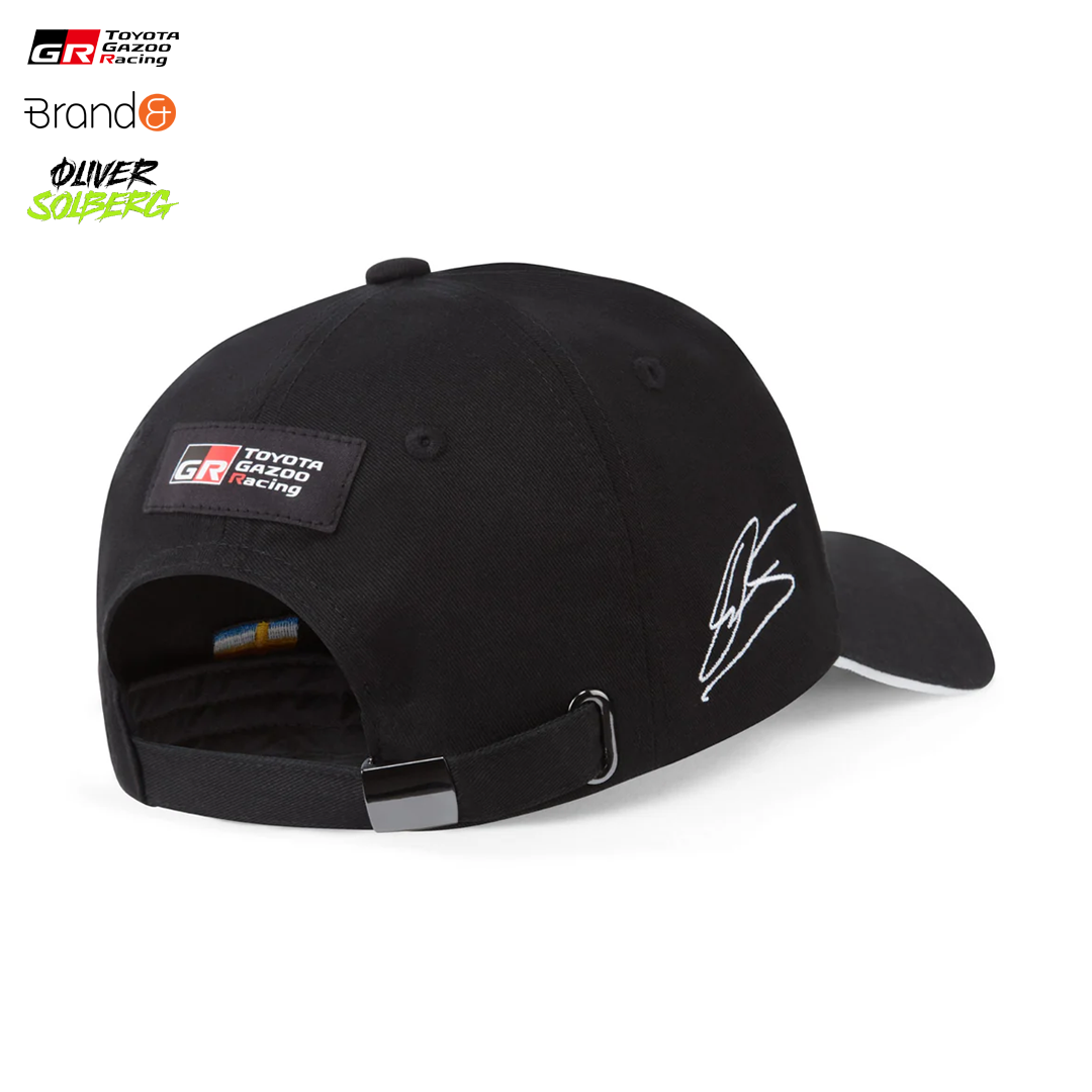 643A26130DCO11B00_toyota_gazoo_racing_driver_oliver_solberg_cap_sweden_norway_keps_rally_wrc_official_merch_torsby_bilsport_westcoast_motorsport_back