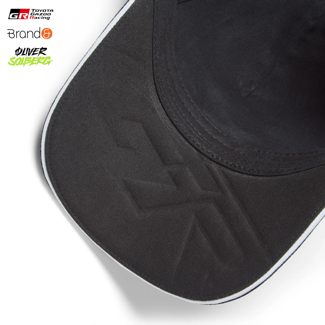 643A26130DCO11B00_toyota_gazoo_racing_driver_oliver_solberg_cap_sweden_norway_keps_rally_wrc_official_merch_torsby_bilsport_westcoast_motorsport_brim