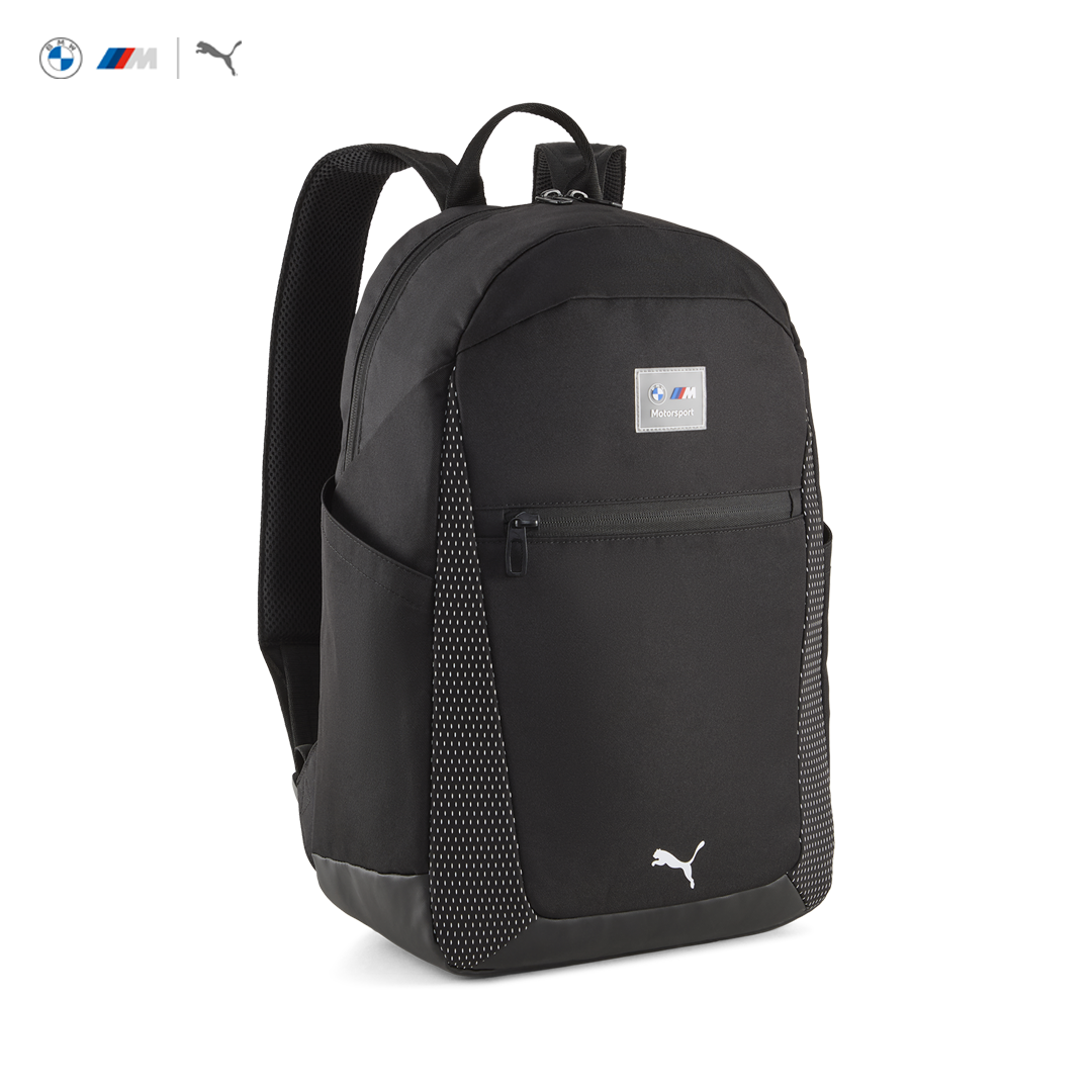 701239662001801_bmw_motorsport_fw_fanwear_backpack_rucksack_bag_m_sport_bimmer_puma_official_merch_fuelforfans_westcoast_motorsport_black_svart_front