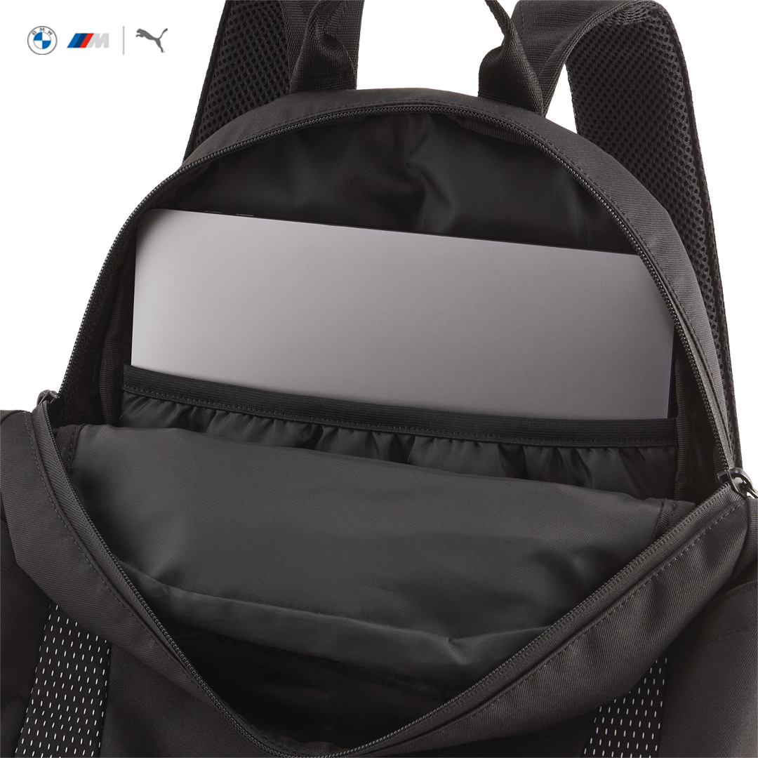 701239662001801_bmw_motorsport_fw_fanwear_backpack_rucksack_bag_m_sport_bimmer_puma_official_merch_fuelforfans_westcoast_motorsport_black_svart_opening