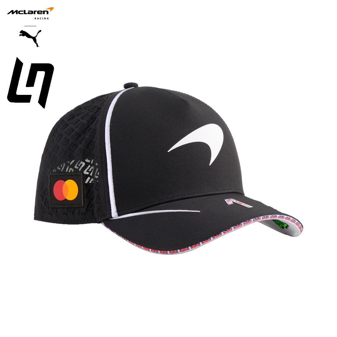 701242905_mclaren_racing_lando_norris_silverstone_grand_prix_special_edition_brittish_gp_cap_keps_puma_stichd_official_merch_westcoast_motorsport_f1_formula1_front