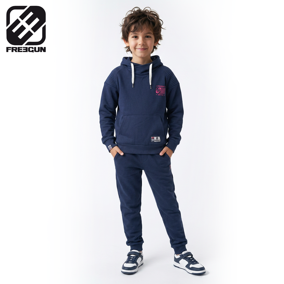 FG_AH16_3_SW_BR33_freegun_small_logo_fake_hoodie_sweat_lifestyle_kids_sweatshirt_high_neck_actionsport_westcoast_motorsport_barn_kid