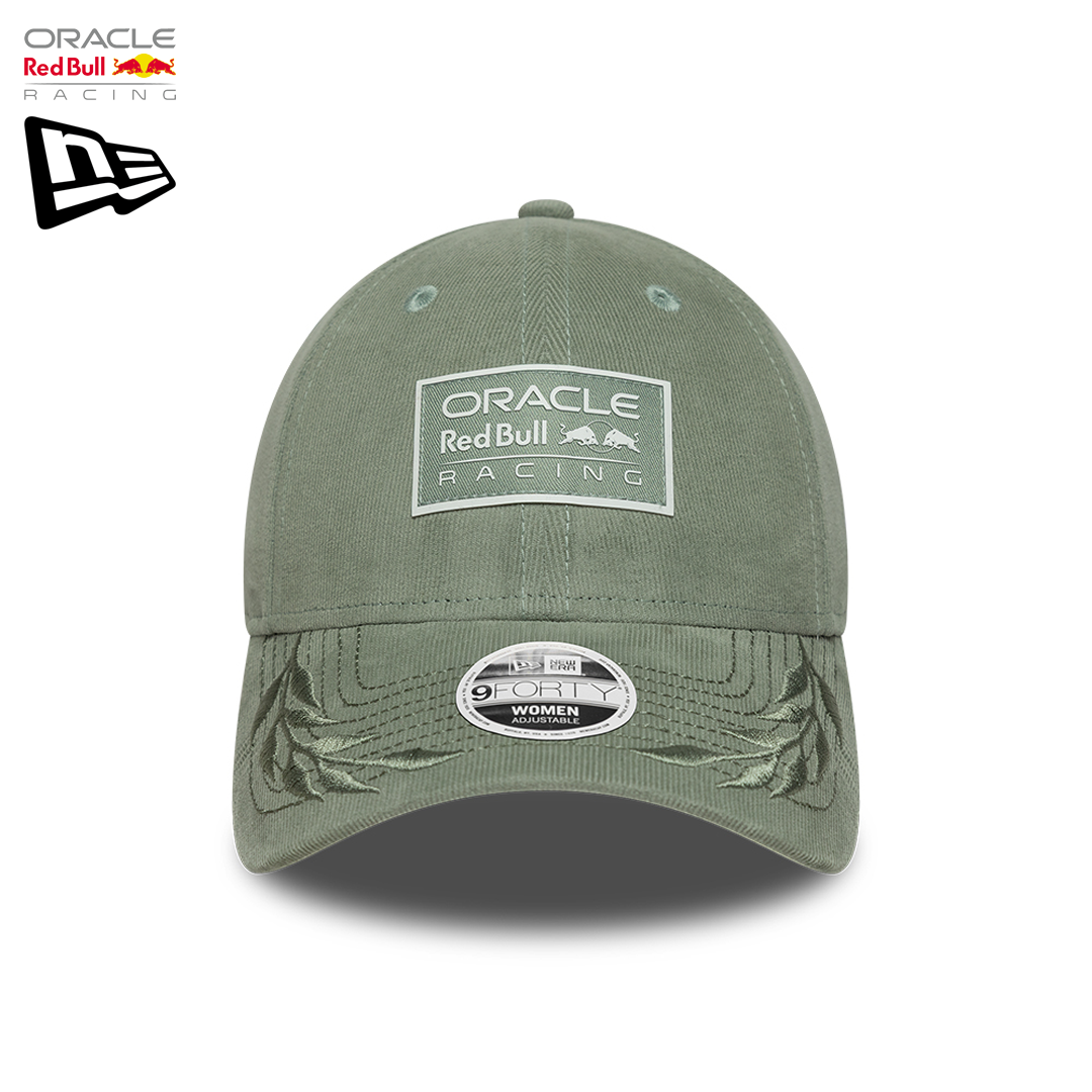 60897589_oracle_red_bull_racing_women_9Forty_cord_cap_keps_manchester_tyg_f1_formel1_formula1_official_merch_dam_tjej_new_era_modell_westcoast_motorsport_front