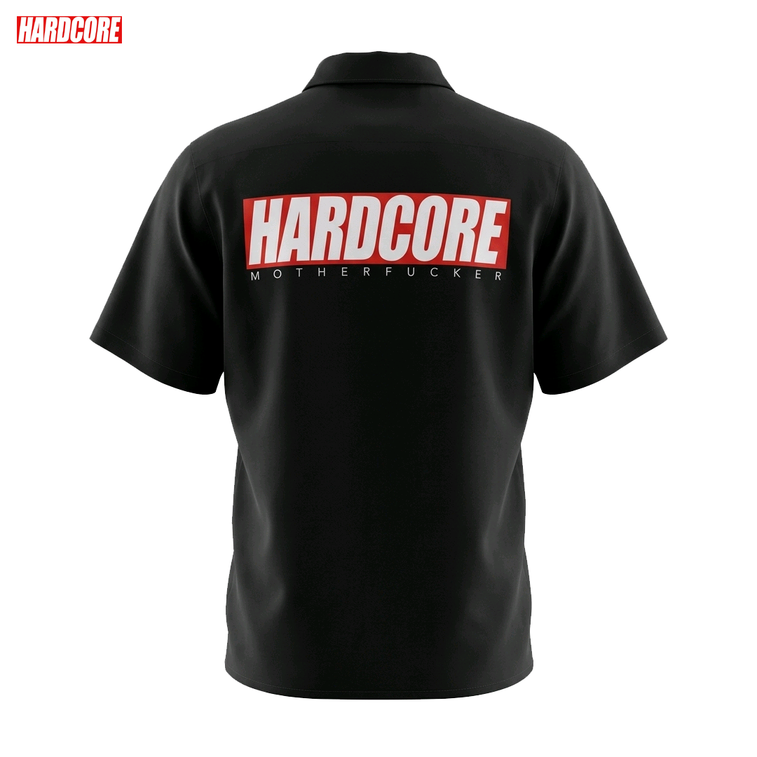HCSLSHIRT_SMALL_hardcore_tokyo_motherfucker_short_sleeve_shirt_skjorta_kort_arm_verkstad_mekaniker_jdm_japstyle_japdays_underground_streetrace_japanese_cars_racing_westcoast_motorsport_back