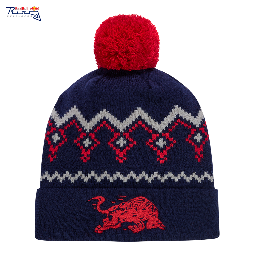 M-RRI264029_red_bull_ring_racing_christmas_bobble_beanie_godjul_toppluva_tofs_f1_racing_formel1_f1sweden_vinter_snow_afterski_sverige_westcoast_motorsport_front